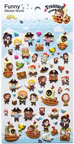 latech Pirate Stickers - Great for party bags