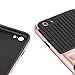 iPhone 6/ 6S Case, Vecan [Dual Layer Protection] Soft TPU & Hard PC with Kickstand Luxury Cover for iPhone 6/ 6S (Rose Gold)