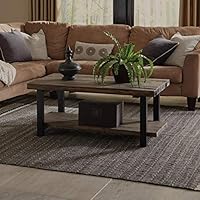 Alaterre Sonoma Rustic Natural Coffee Table, Brown, 42"