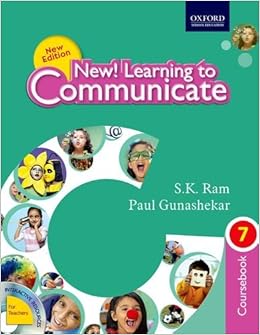 New Learning To Communicate Class 7 Amazon In S K Ram Paul