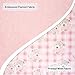 JOIE BEAN Fleece Baby Blanket for Girls | Soft and Fuzzy Minky Baby Blanket for Infant, Newborn | Warm Crib Blanket with Teddy Bear Pattern | Blanket for Baby Girl (Pink)