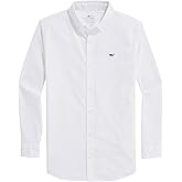 Vineyard Vines Boys Boys' On-The-go Brrrº Solid Shirt