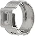 Oetiker 16700010 Stepless Ear Clamp, One Ear, 7 mm Band Width, Clamp ID Range 10.8 mm (Closed) - 13.3 mm (Open) (Pack of 25)