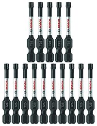 Bosch ITDET Impact Tough Torx #25 - Punta de destornillador (doble punta)