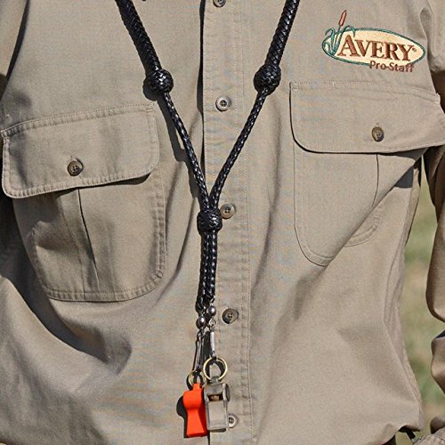 Banded Classic Whistle Lanyard Brown 02101 - Thumbnail 2