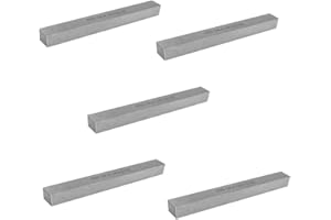 DBM IMPORTS Set of 5 Pcs HSS Square Tool Bits 1/4" x 1/4" x 2-1/2" Milling Blank Fly Cutter