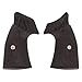 VZ Grips Smith & Wesson K/L-Frame Tactical Diamond Square Bottom Grip, Superior Comfort, Superior Control, Made in The USA, Black Cherry, Full Size, 2 Panels