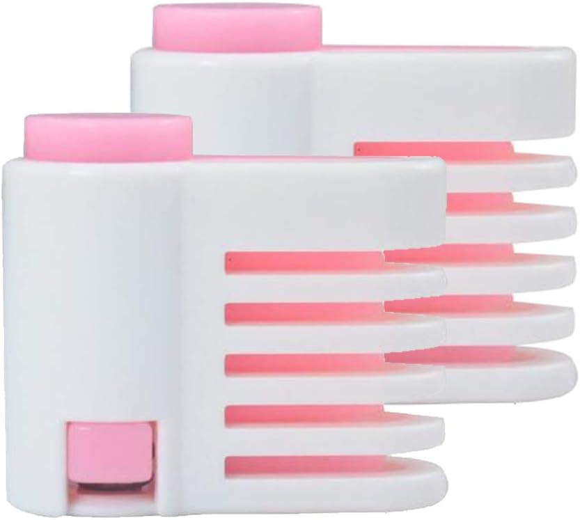 Teekit 2 Pcs Even Cake Slicing Leveler Bread Cutter Slicer Durable Baking Kitchen Tools,Pink