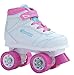 Chicago Girls Sidewalk Roller Skate - White Youth Quad Skates