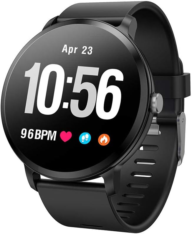 OPTA SB-092 Bluetooth Heart Rate + Smart Watch + All-in-One Activity Tracker + Sleep Monitor Compatible with Android/iOS Smart Phones for Unisex