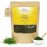 Darsa Organics Spirulina Powder 4 oz - USDA Organic Super Greens, Plant-Based Spirulina Protein Powder for Smoothies - Non-GMO, Vegan, Kosher