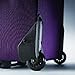 American Tourister Fieldbrook II Softside Upright Luggage Set, Purple/Grey, 3-Piece Set (tote/21/25)