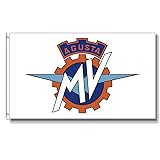 DecrPlus AGUSTA MV Flag Banner Motorcycle Sign