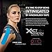 THERABAND Kinesiology Tape, Waterproof Physio Tape for Relief, Muscle & Joint Support, Standard Roll with XactStretch Application Indicators, 2