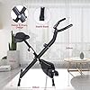 himaly-F-Bike-Exercise-Bike-Fitness-Bike-with-LCD-Display-and-8-Level-Adjustable-Magnetic-Resistance-Foldable-Indoor-Trainer-for-Home-Use himaly Exercise Bike Training Indoor,Indoor Cycling Bikes,Bike Stationary Magnetic Resistance,LCD Monitor,Pulse Sensor…