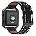 For Fitbit Blaze Bands Leather with Frame Large(6.7