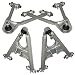 Caltric FRONT LOWER & UPPER A-ARMS Fits YAMAHA WARRIOR 350 YFM350X YFM-350X 1989-2003