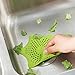 T·X·M Shower Drain Hair Catcher Hair Stopper for Bathroom Bathtub and Kitchen, Rubber Sink Strainer,Hexagonal Starfish Shaped(4 Pack)