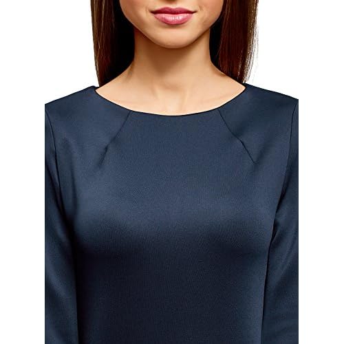 oodji Ultra Damen Enges Kleid mit Rei/&szlig;verschluss