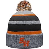 Sport Your Gear Sam Houston State Bearkats Winter Knit Pom Beanie – Officially Licensed Cold Weather Hat – Sam Houston Fan Gear V2