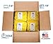 Cable Ties. Standard Duty 7.6 Inch Premium Nylon Wire Management Zip-Ties. 50 LB Tensile Strength USA Strong Cable Ties (1000 Pack, Yellow)