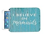 Moonlight Printing I Believe in Mermaids White Type