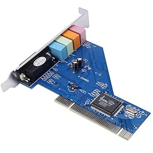 Gfhrisyty Hot 4 Kanaals 8738 Chip 3D Audio Stereo Pci Geluidskaart Win7 64 Bit
