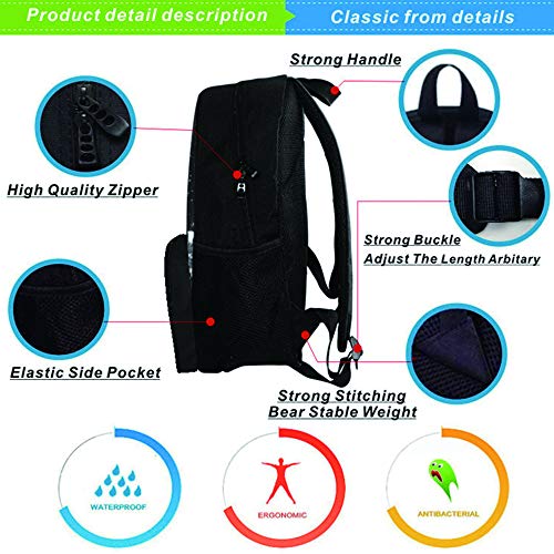 Preschool Children Bookbag,Extensive Cityscape With Big Ben Westminster Bridge on River Thames and Clouds Image 15.7" Multicolor,Travel & Hiking Backpack Daypack Bag Organizate Textbooks and Pens