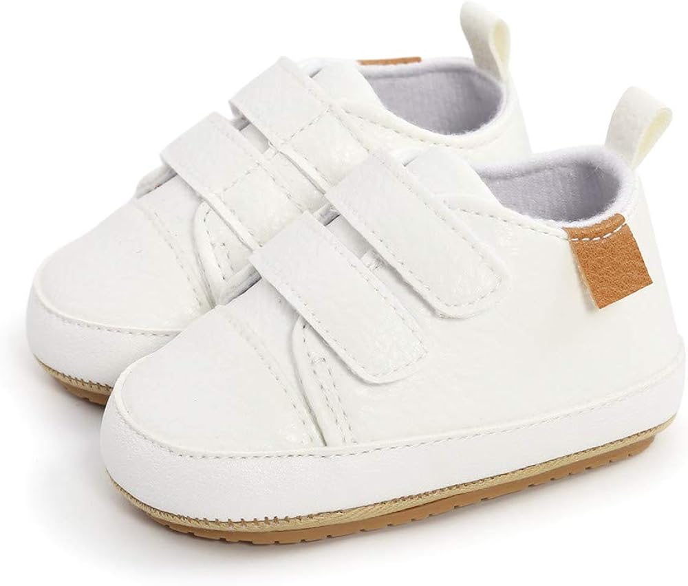  | E-FAK Baby Shoes Boys Girls Infant Sneakers Non-Slip Rubber Sole Toddler Crib First Walker Shoes | Sneakers