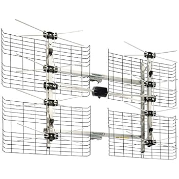 High Gain Bowtie Indoor/Outdoor HDTV Antenna - 60 Mile Range