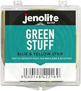 Jenolite Green Stuff Modelling Putty Blue Yellow 36in 91cm view 2