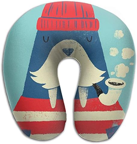 U Neck Pillow Pipe Seal Airplane Office Travel Rest Memory Foam U Shape Pillow