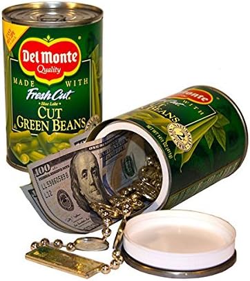 Hidden Diversion Can Safe Secret Storage Container - Del Monte Green Beans