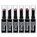 6PC City Color Matte Lipstick Bold Hues With Vitamin E set of 6 color #L0021