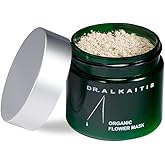 DR. ALKAITIS Organic Flower Mask - Organic Floral Exfoliating Treatment with Oat Complex - Radiance Enhancing, Pore Refining - Dual-Use Scrub & Mask (30g/1.05oz)