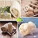 Sportout 100% Natural Organic Loofah Sponges, Large Exfoliating Shower Loofah Body Scrubbers, Buff Away Dead Skin for Smoother, Perfect for Bath Spa and Shower, Luxurious Packaging (4 Pack)