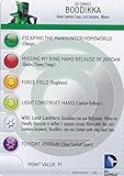 Heroclix DC War of Light #017 Boodikka Figure Complete with Character Card