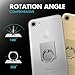COOLOO Cell Phone Ring Holder Stand, 8 Pack 360 Degree Rotation Phone Grip Finger Ring Compatible iPhone X, 8, 7, 6s, Plus, Samsung Galaxy S6 S7, Note, LG, Google Pixel