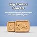 Blue Buffalo Health Bars Natural Crunchy Dog Treats Biscuits Apple & Yogurt 48-oz box