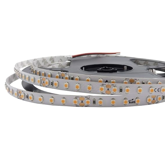 iluminize LED-Streifen: sehr hochwertiger LED-Streifen mit 120 LEDs pro Meter, 8 mm breit, hoch selektiert, 24V, 9,6W pro Met