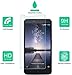 Asstar ZTE Zmax Pro Screen Protector, [ 2 Pack Full Coverage 9H Hardness 2.5D Edge to Edge Tempered Glass Bubble-Free Screen Protectors for ZTE Zmax Pro, ZTE Carry Z981 6