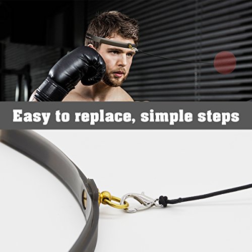 image for MiJiTec Boxing Reflex Ball, Fight Reaction Ball - Boxing Punching Trai