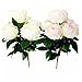 HoveBeaty Pink Peony Artificial Flower Bouquet Home Office Decor Weding Decorations (1 Bunch of 5 Flowers)