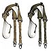 Accmor Rifle Sling 2 Point Gun Sling, 2 Pack Guns Straps Extra Long, Two Points Traditional Slings Rifles Strap with Metal Hook for Outdoor Sports