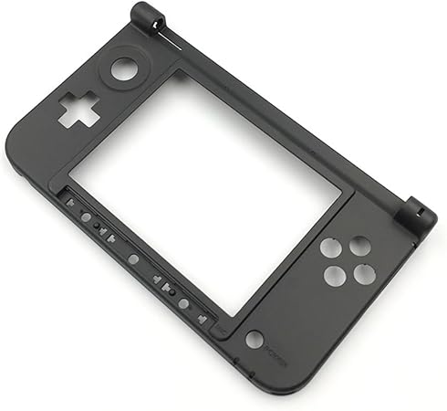 Amazon Com For Nintendo 3ds Xl Ll Replacement Hinge Part Matte Bottom Middle Shell Frame Black Computers Accessories