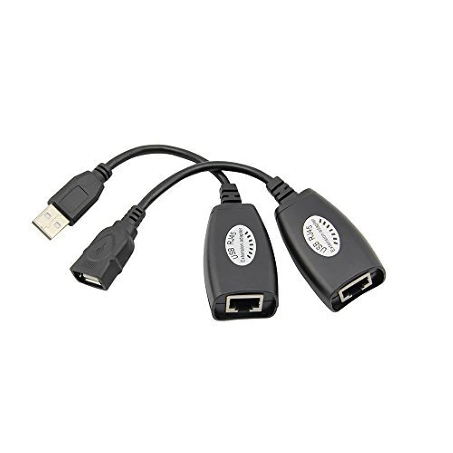 USB Extender Over Ethernet RJ45 Adapter using Cat5 Cat6 RJ45 LAN cable