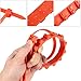 Emergency Tire Chains Set WINOMO 5Pcs Tyre Chains Car Anti-skid Chain for Sedan SUV Light Pickup Truck
