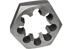 YAMESH Npt Pipe Die Hex Die Carbon Steel Rethreading Die 1-1/2"-11 1/2