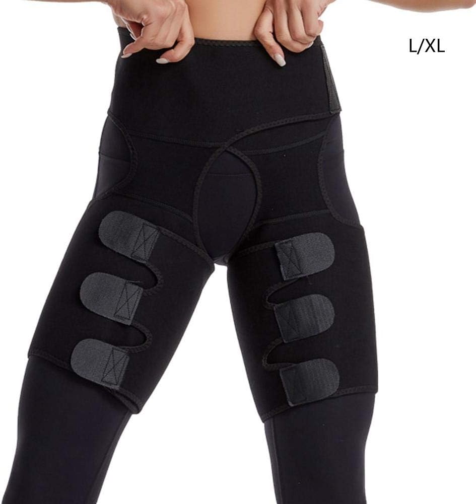 ningxiao586 3 in 1 Neoprene Thigh Waist Butt Trainer Belt, Adjustable Waste Trainers for Women, Hip Enhancer Invisible Lift Butt Lifter Shaper Waist Trainer Thigh Trimmers for Women
