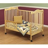 Orbelle Trading Toddler Guard Rail for Emma Crib, Natural